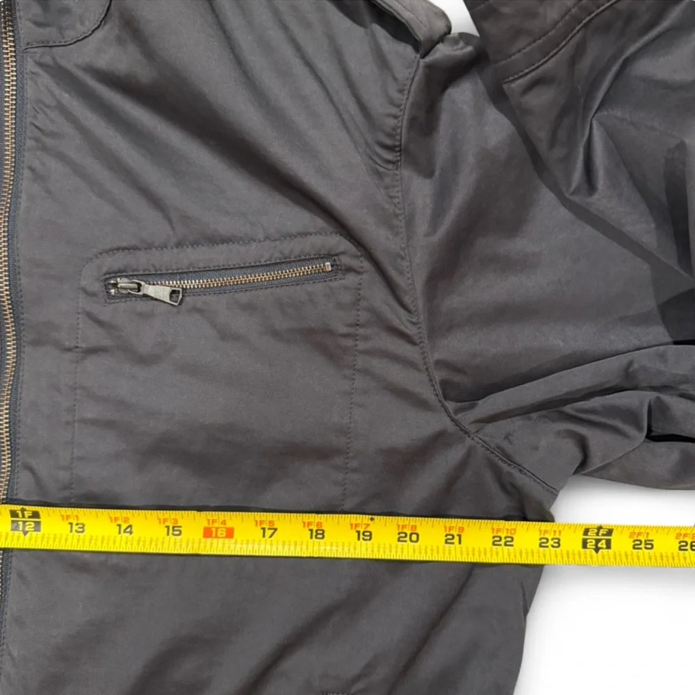 Vintage Banana Republic Black Military Jacket Size Men’s Large
